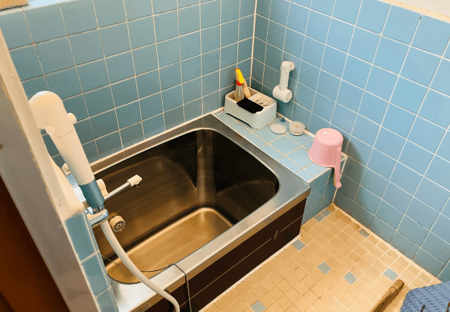 レトロなお風呂場