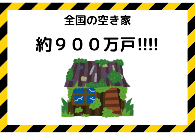 空き家900万戸